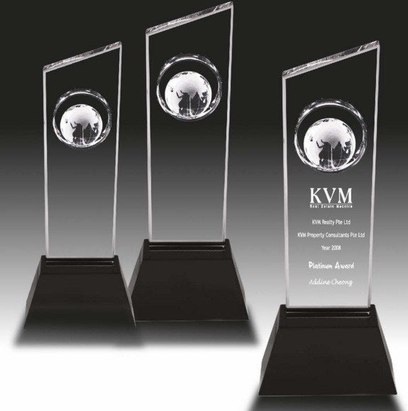 Crystal Trophy - CRT90002