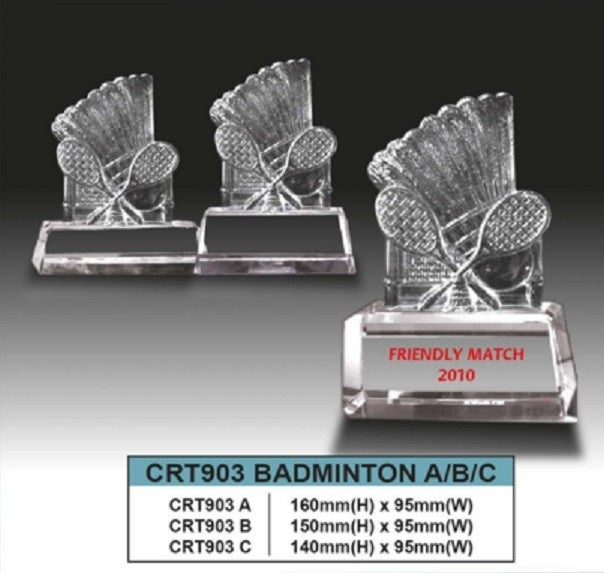 Crystal Trophy Badminton - CRT903