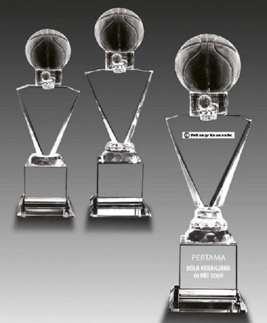 Crystal Trophy Basketball - CRT925