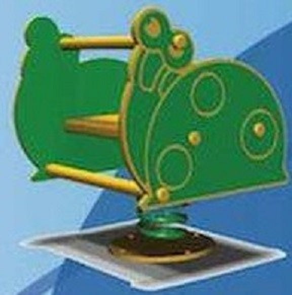 Children Playground - Double Panel Spring Rider ZN