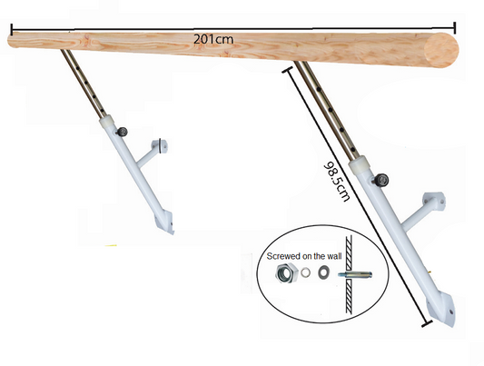 Single Ballet Wall Bar - ITSP168 DQ