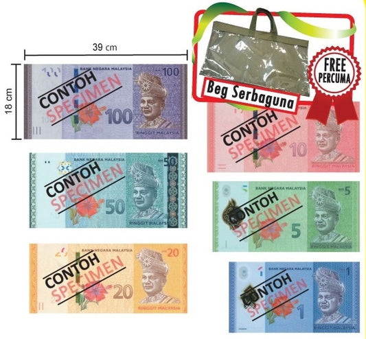 Currency Set Large 100pcs - MT060 PZ