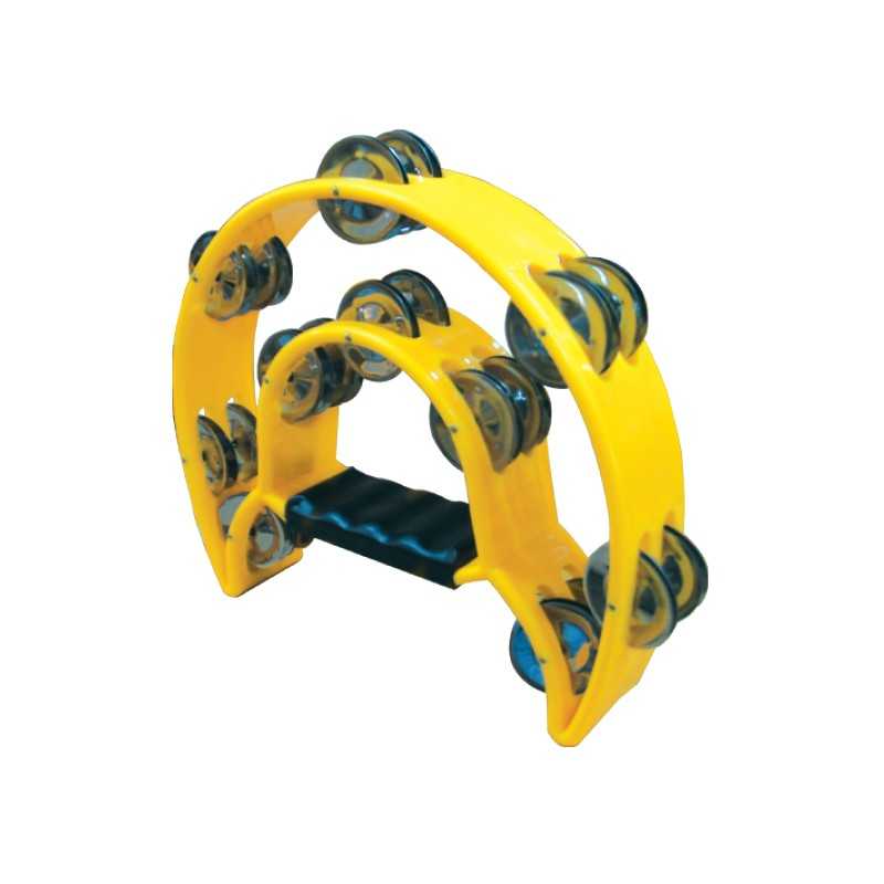 Double Halfmoon Tambourine - AM0077 MZ