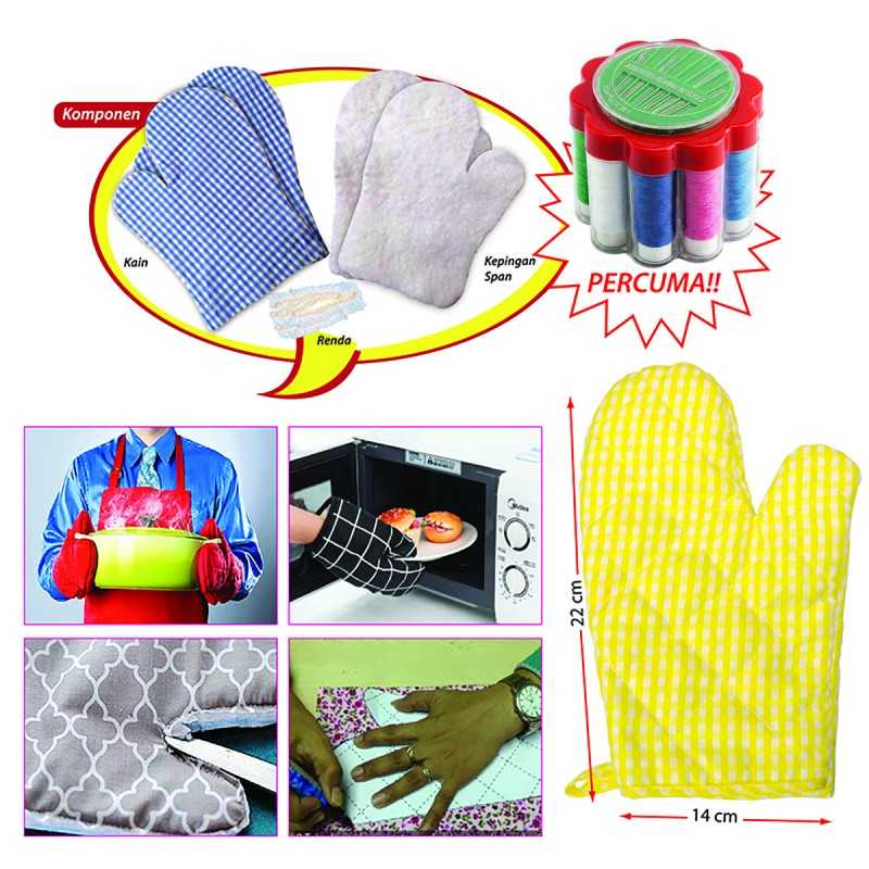 Oven Gloves Stitching Project - KH0237 (30unit) MZ