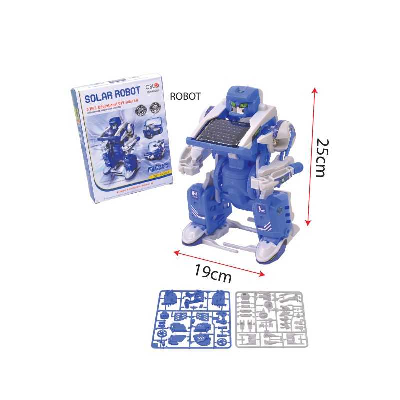 3 in 1 Solar Robot Kit - SCKH0159 MZ