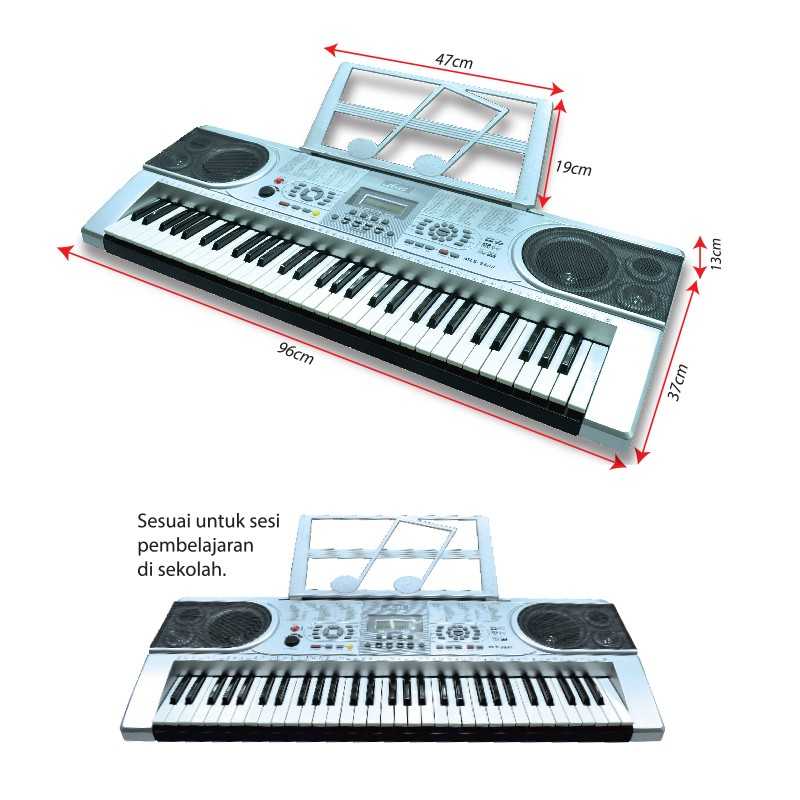 LCD Keyboard 61 Keys - AM0190 MZ