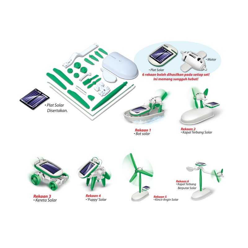 Robot Kit (6 in 1) BM - (Set of 7) SCKH0123 MZ