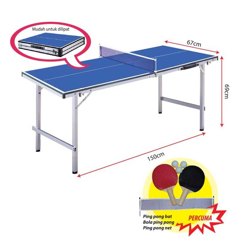 TT Table Mini - PJ0345 Portable & Foldable MZ KZ