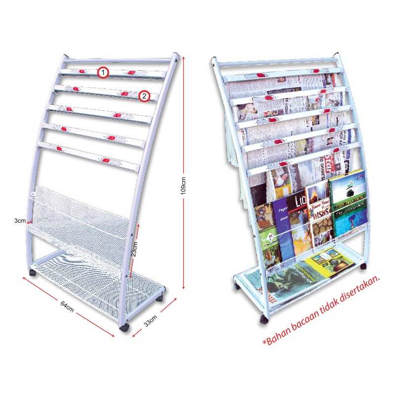 Newspaper & Magazine Rack - PSPS0161 MZ