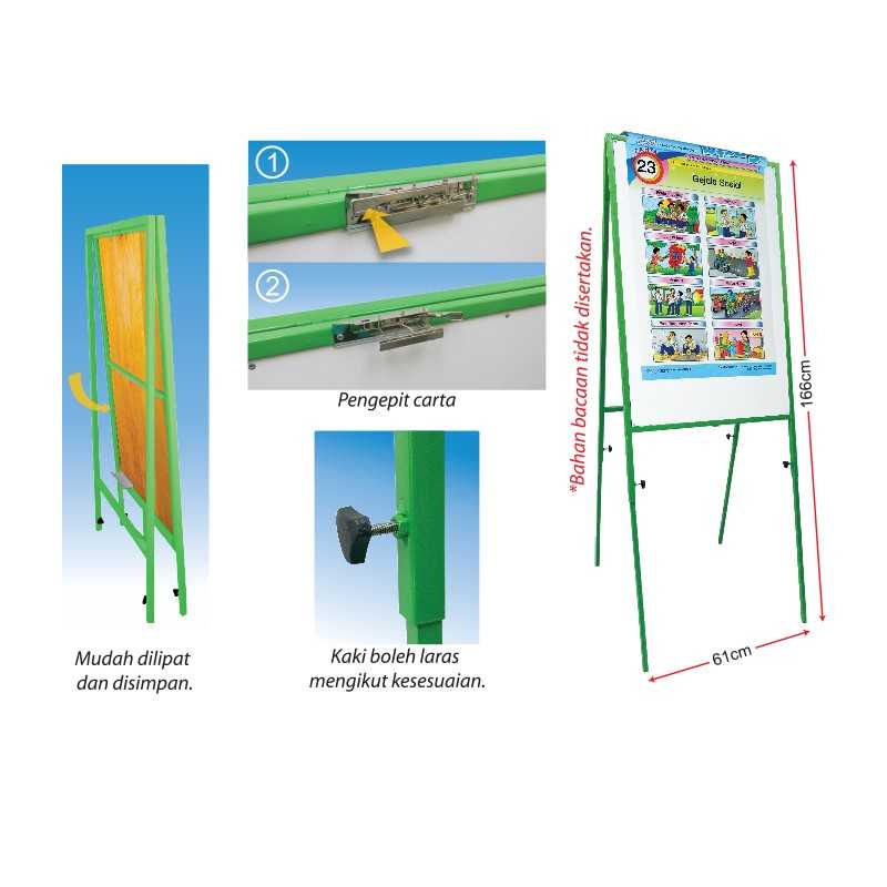 Whiteboard Flipchart - PSPS0015 MZ