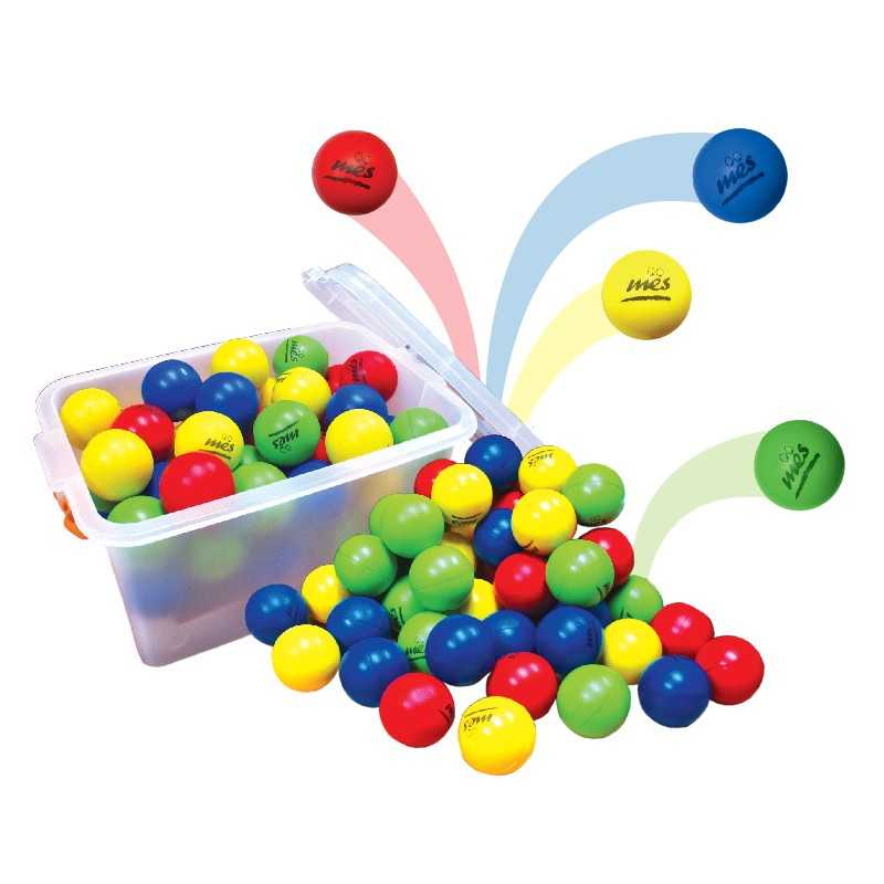 Foam PU Balls With Container 7cm (48balls) - PJ0140 MZ