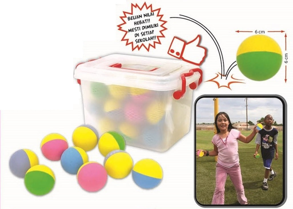 Multi Purpose Rubber Ball(30pcs) - PJ0267 MZ