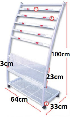 Newspaper & Magazine Rack - PSPS0161 MZ