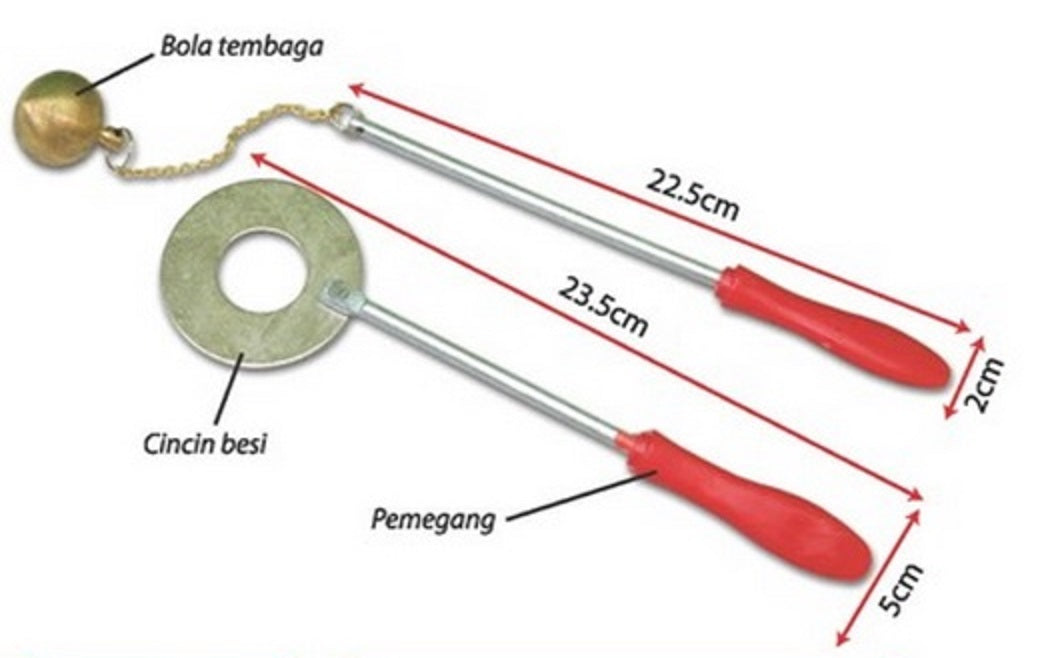 Ball + Ring Apparatus 1 Handle - SL0124 MZ