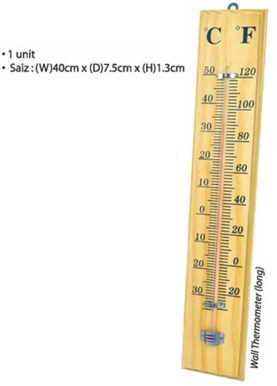 Wall Thermometer Long - SL0129 MZ