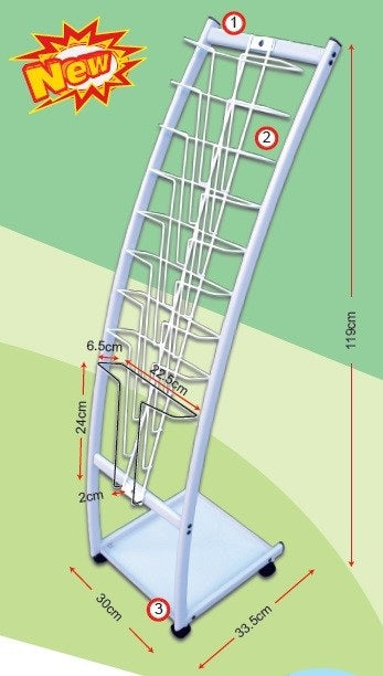 Vertical Display Rack - PSPS0162 MZ