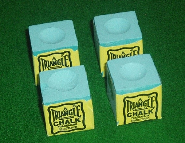 Cue Stick Chalk - Triangle Green (4 pcs) ZC
