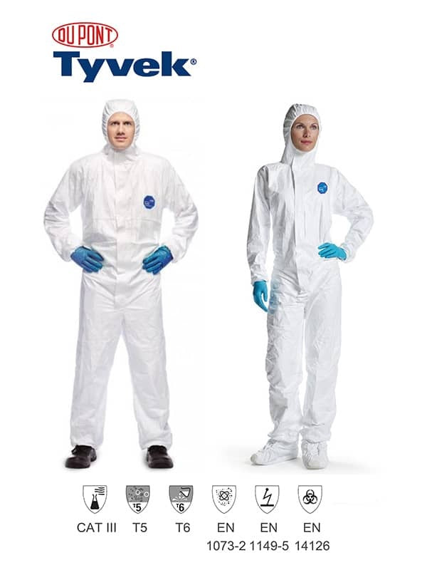 PPE Overall - Dupont Tyvek 400 ZM