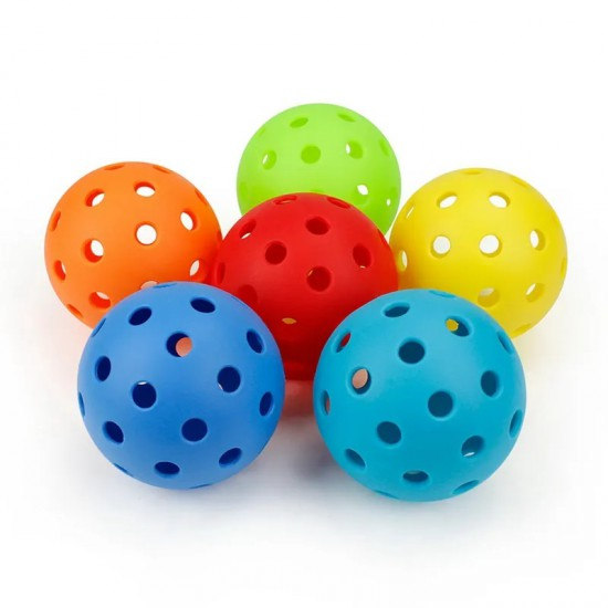 Pickleball Ball - Hana A100 D:74mm 40 Holes (6Balls) (Standard Size)