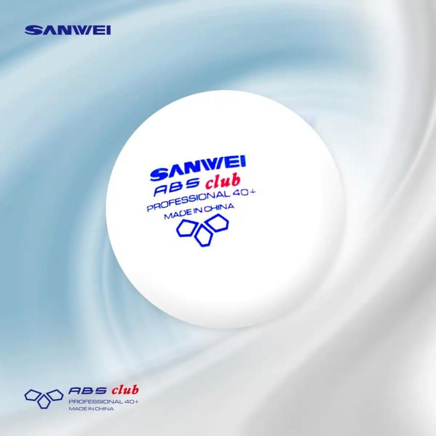 Table Tennis Ball - Sanwei ABS Club Training (100pcs) QE