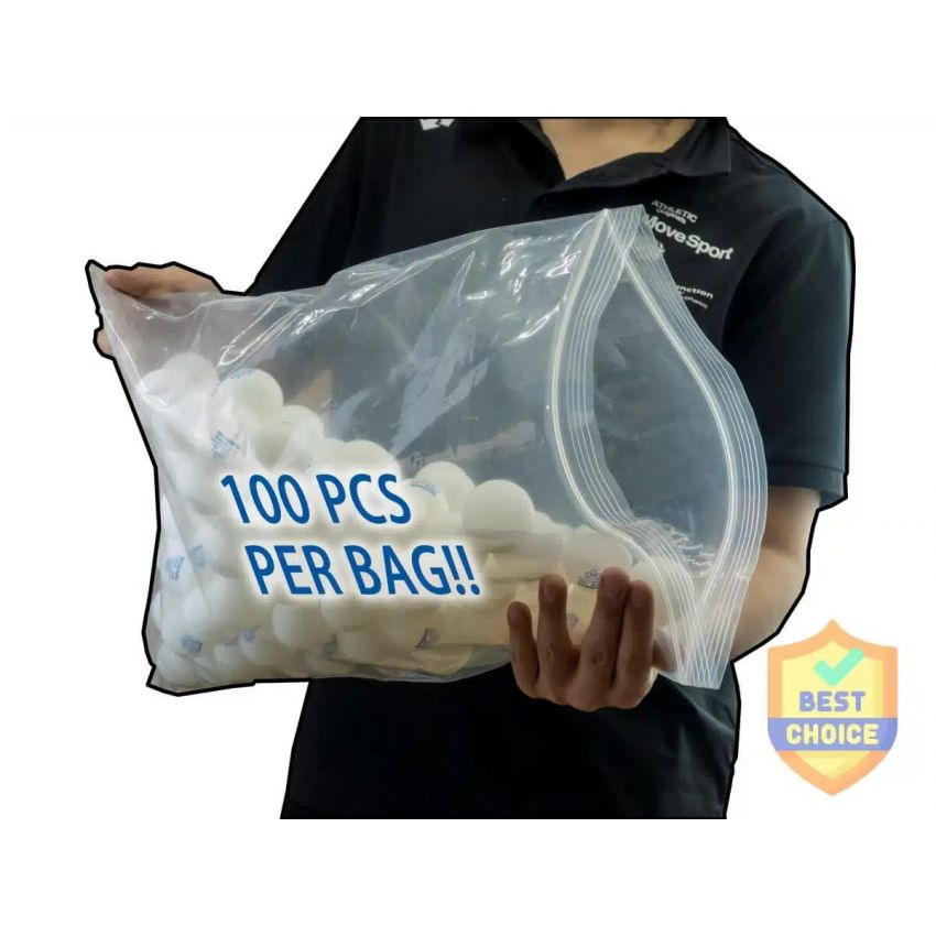 Table Tennis Ball - Sanwei ABS Club Training (100pcs) QE