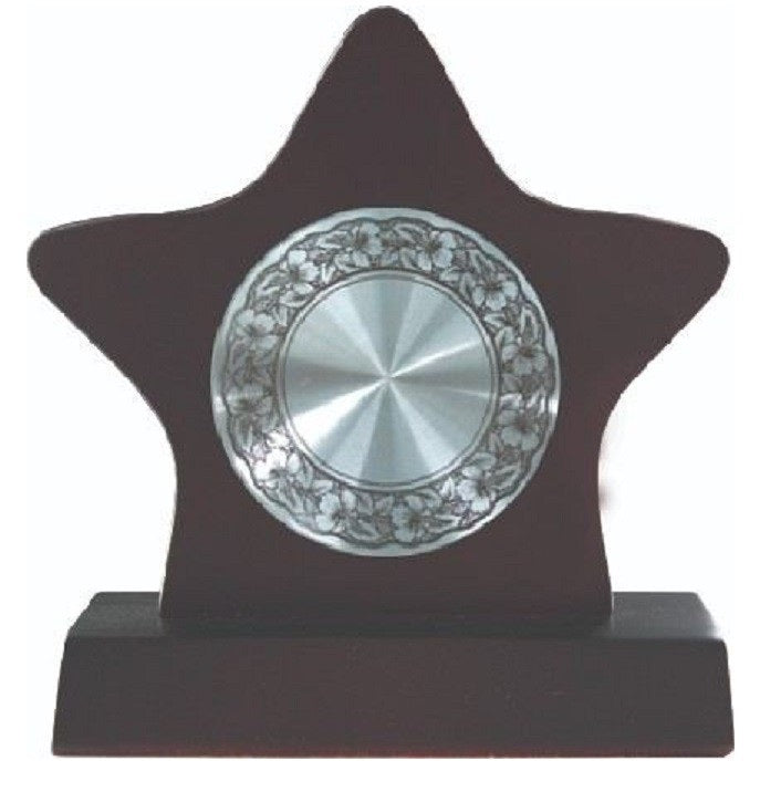 Wood +Aluminium Plaque - ADH27