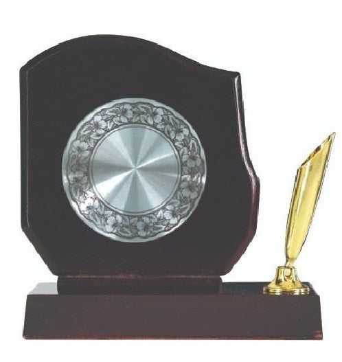 Wood +Aluminium Plaque - ADH30