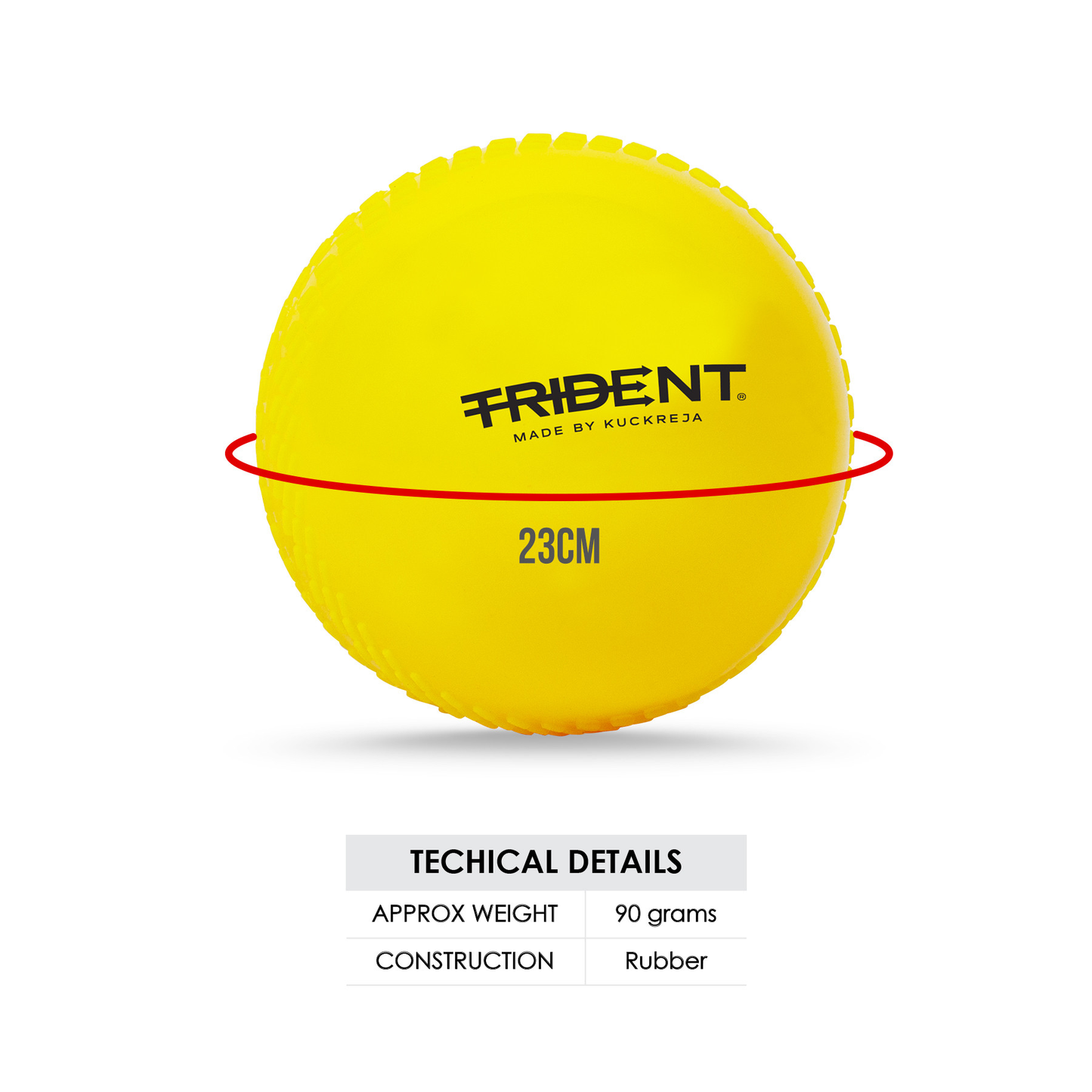 Cricket Ball - Trident Adiwira (Polysoft) KQ