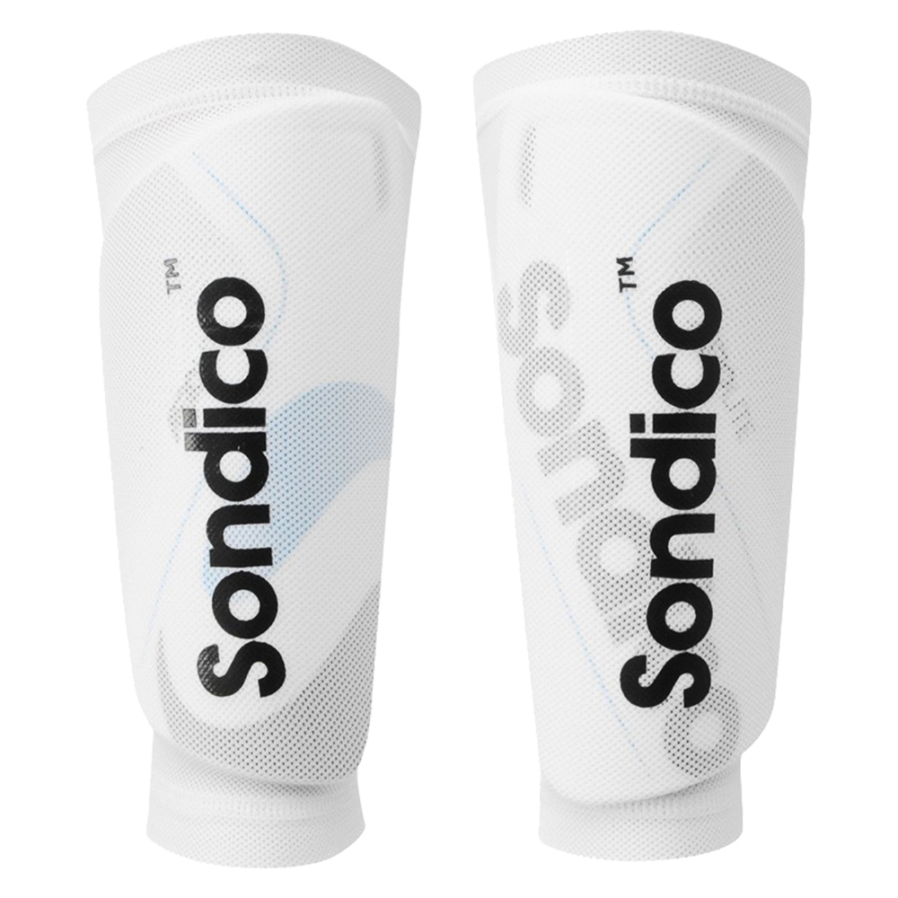 Football Shinguard - Sondico Aerolite (White/Black) CQ