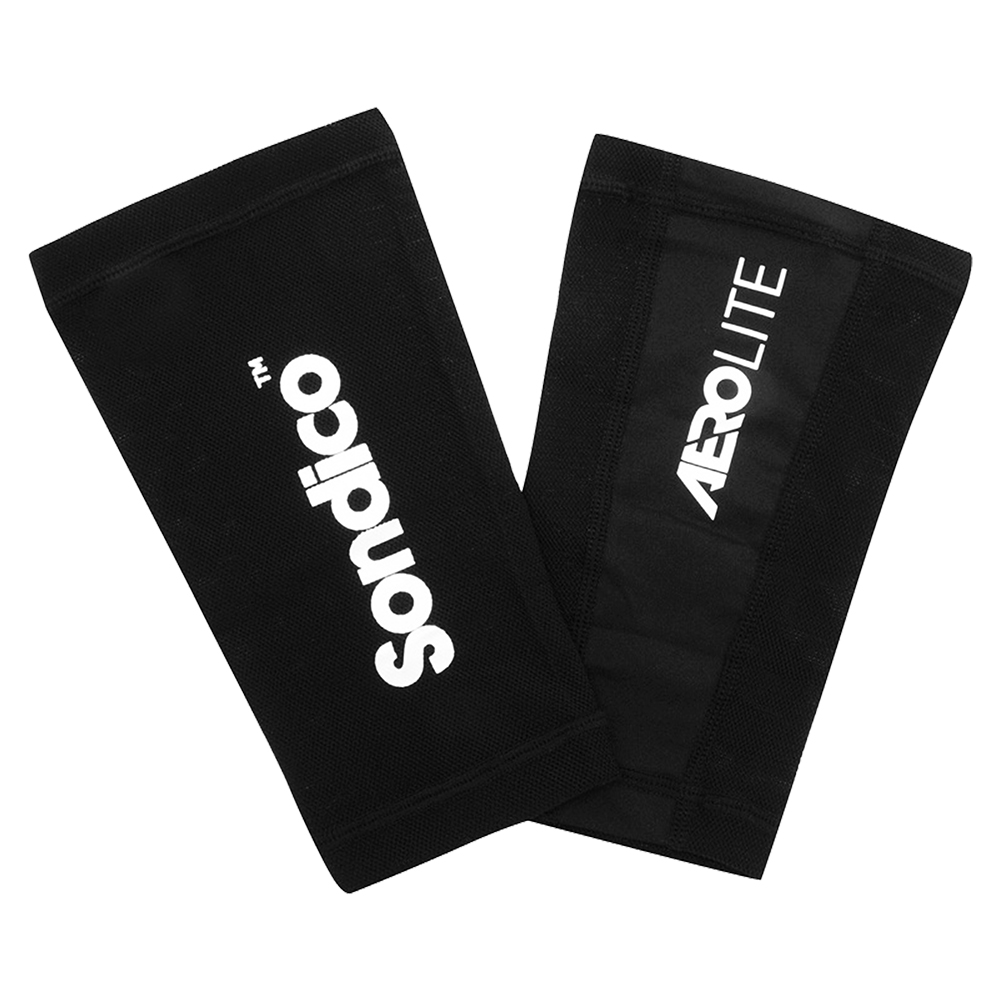 Football Shinguard - Sondico Aerolite (White/Black) CQ