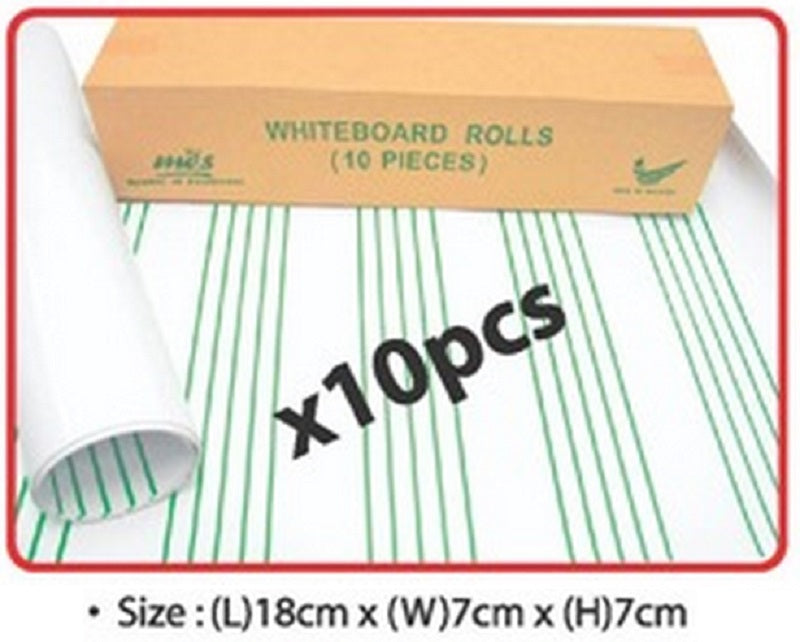 Music Whiteboard Rolls 10pcs - AM0115 MZ