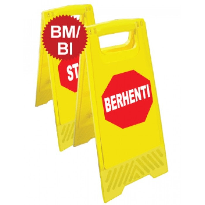 Stand Up Board Berhenti/Stop (4pcs) - AP068 PZ