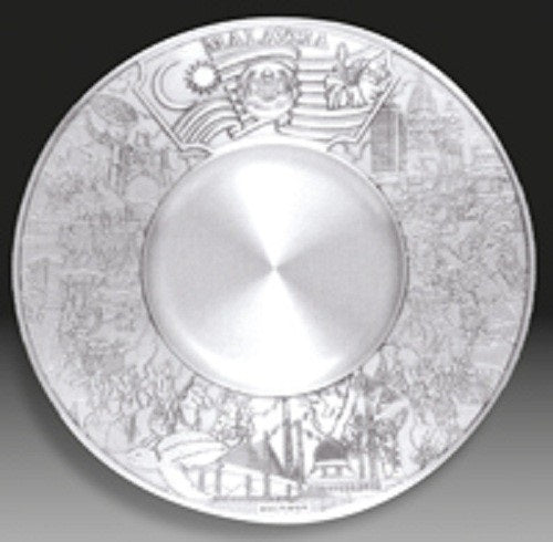 Pewter Award Plaque - APA2000