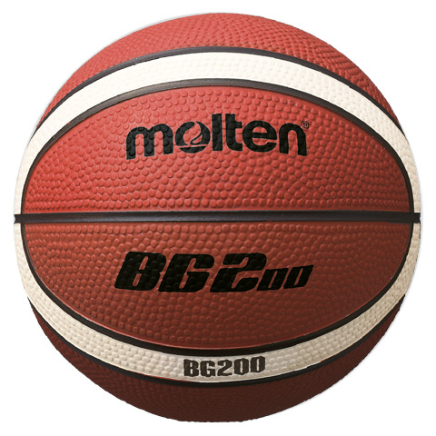 Basketball Size 1 - Molten B1G200 Rubber (Mini Replica)