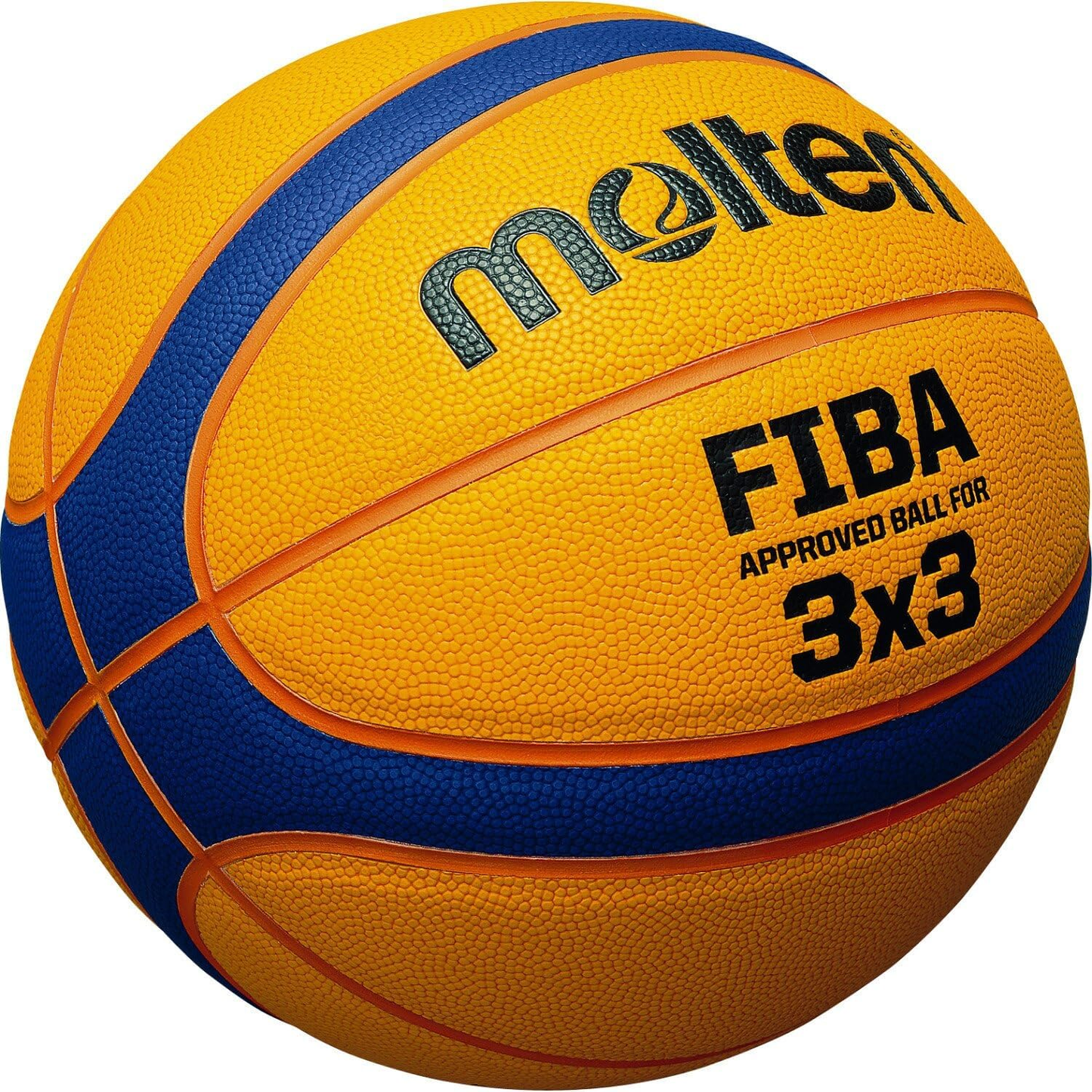 Basketball Size 6 (3 on 3) - Molten B33T5000 Composite Leather (FIBA)
