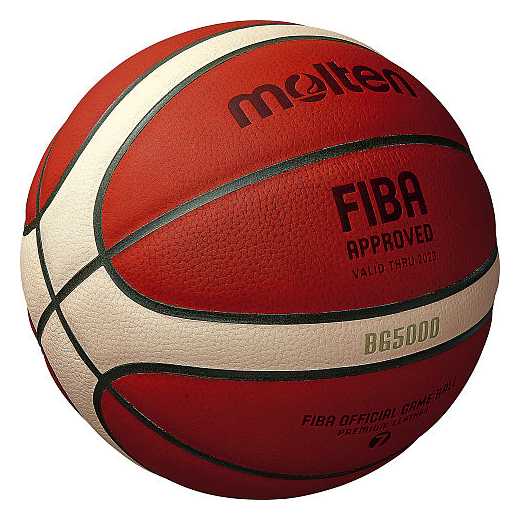 Basketball Size 7 - Molten B7G5000 Premium Leather (FIBA)