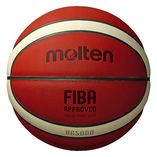 Basketball Size 7 - Molten B7G5000 Premium Leather (FIBA)
