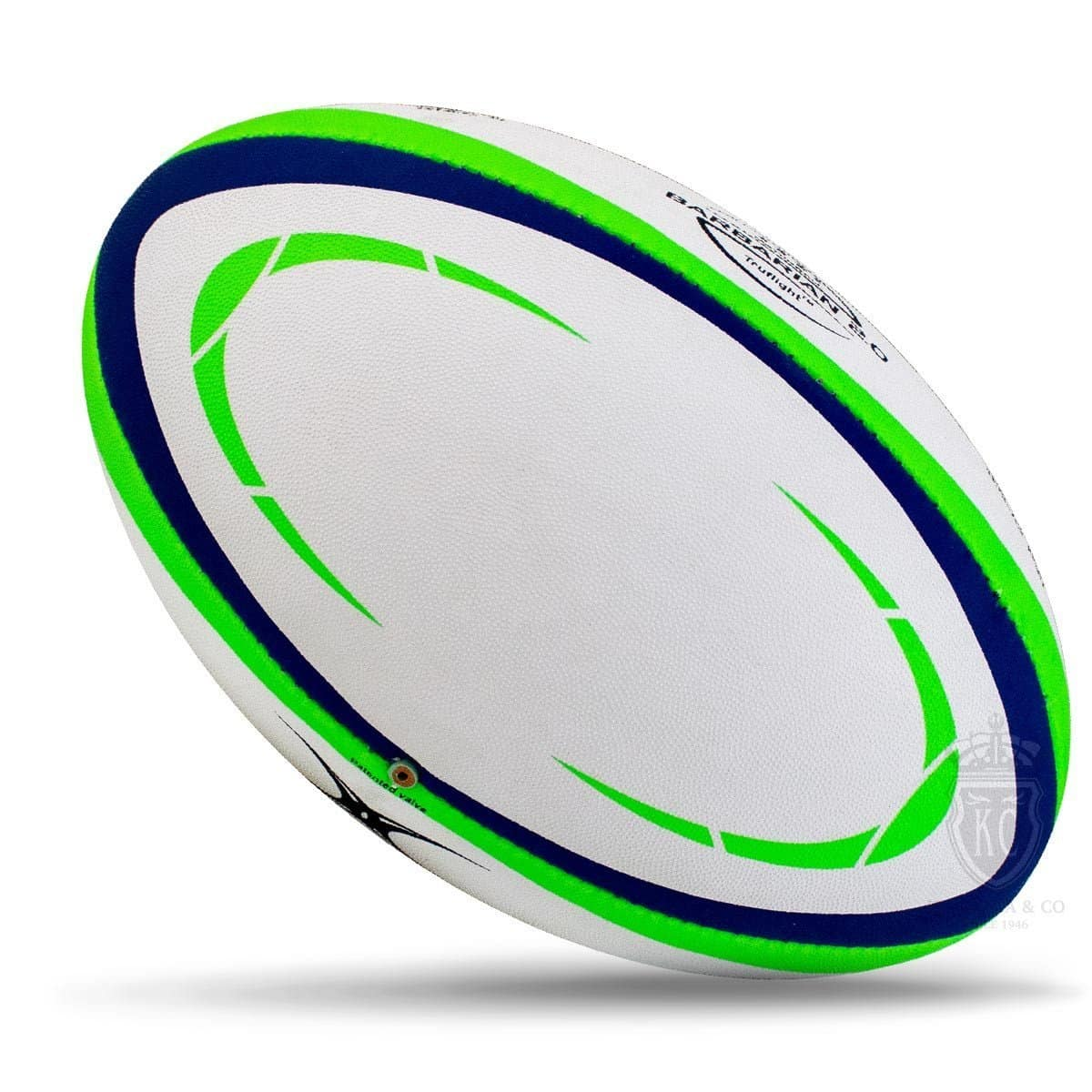 Rugby Ball Size 5 - Gilbert Barbarian 2.0 Match KQ