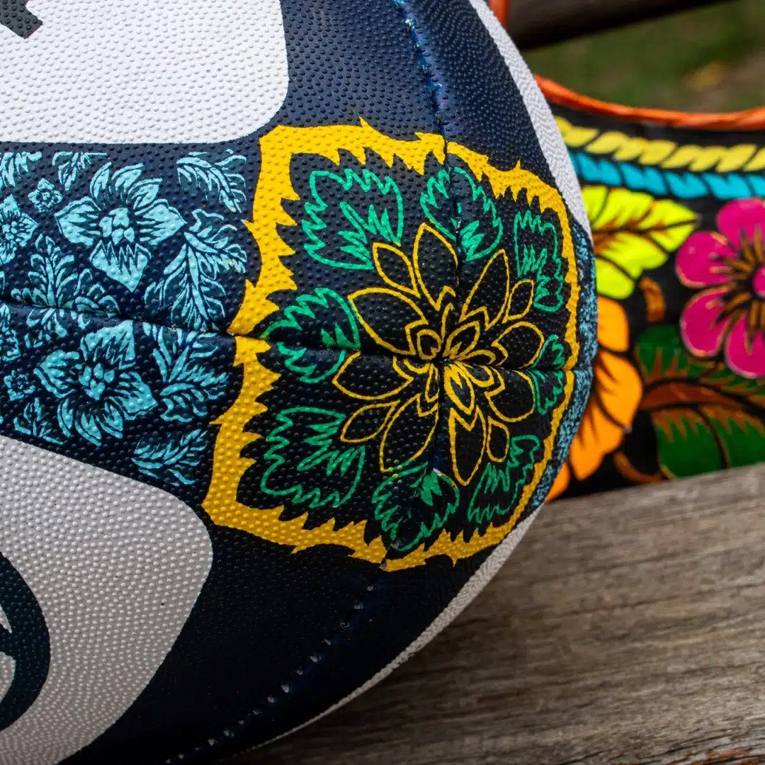 Rugby Ball Size 5 - Gilbert Barbarian 2.0 Wau Bulan KQ