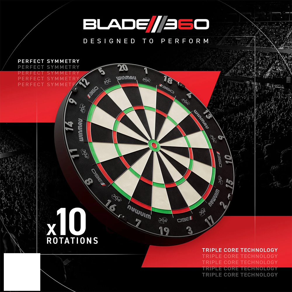 Dartboard - Winmau Blade 360 Triple Core CQ