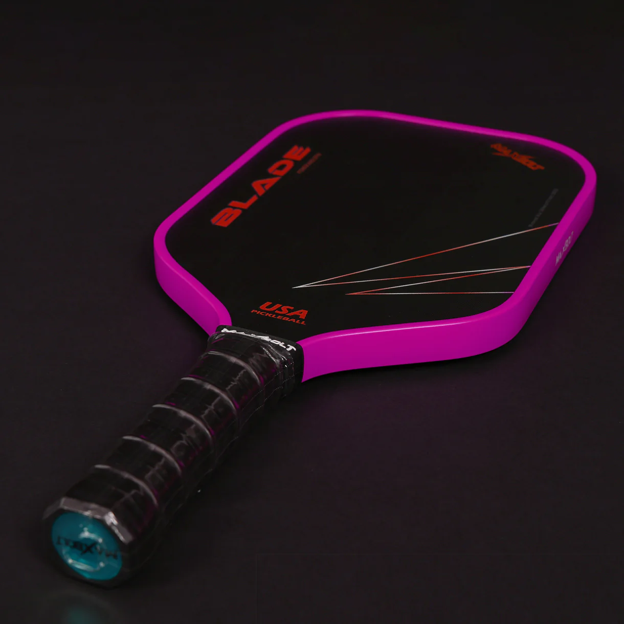 Pickleball Paddle Fiberglass - Maxbolt BLADE (Free 2pcs Ball + Grip + Edge Guard + Slim Bag) PQ