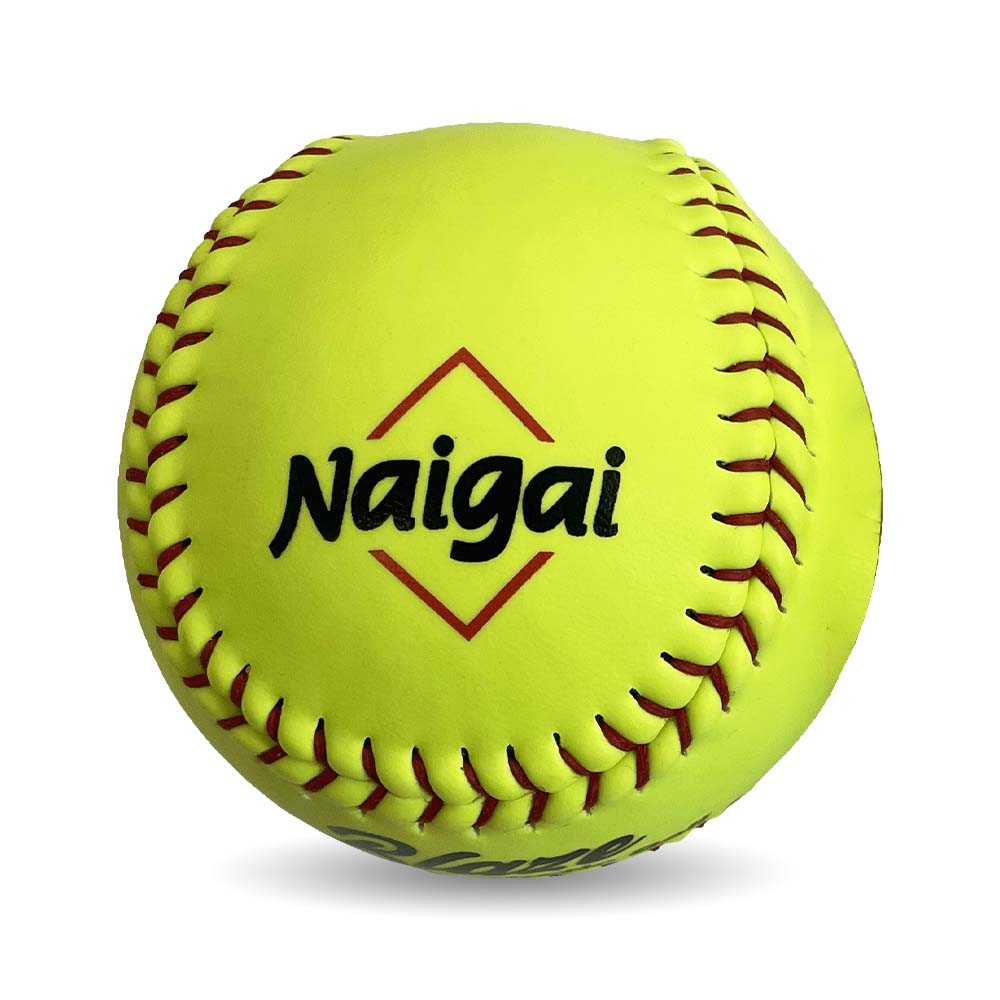 Softball Ball 12" - Naigai Blaze Synthetic CQ