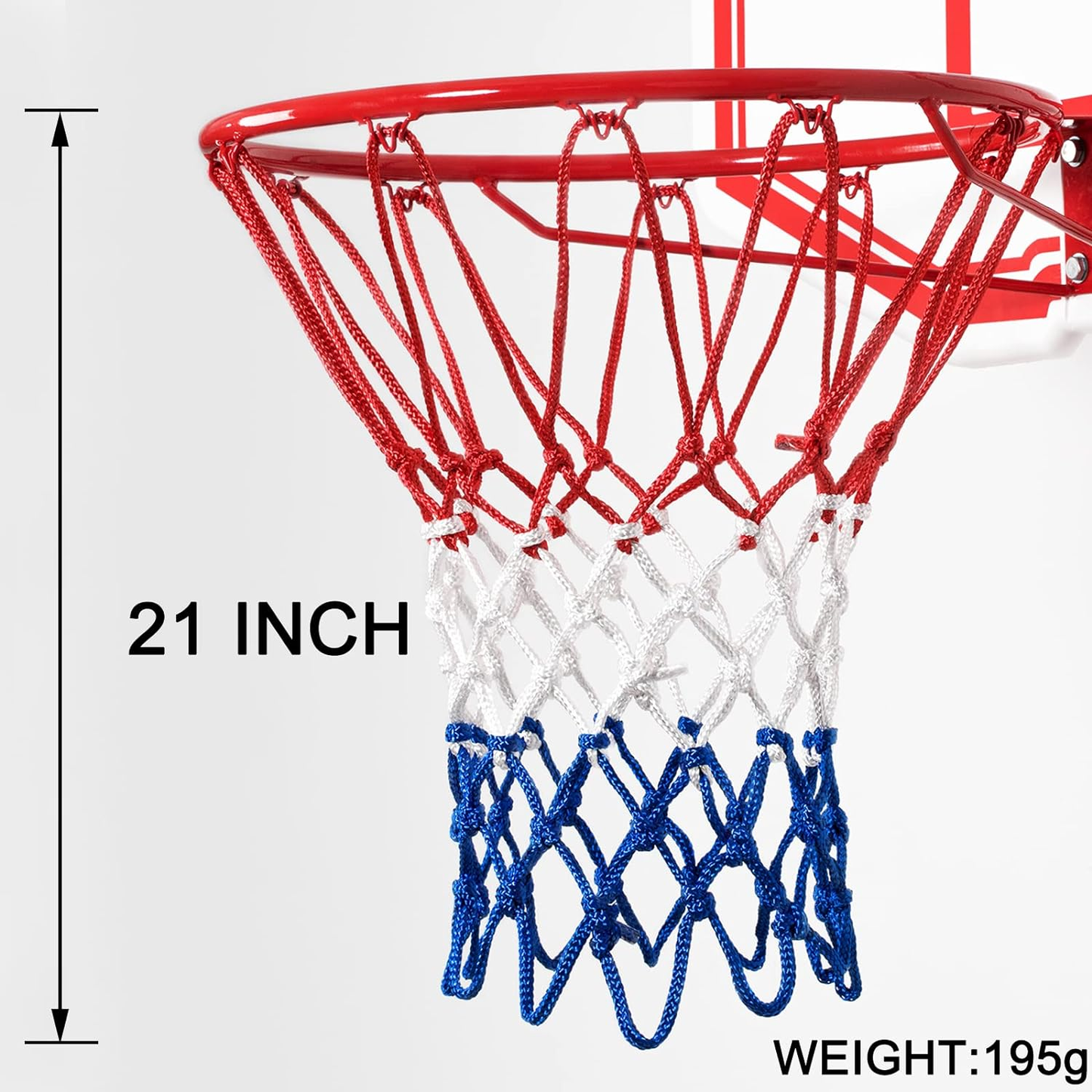 Basketball Net - Molten BNC (Tri-Color) (1 Pair)