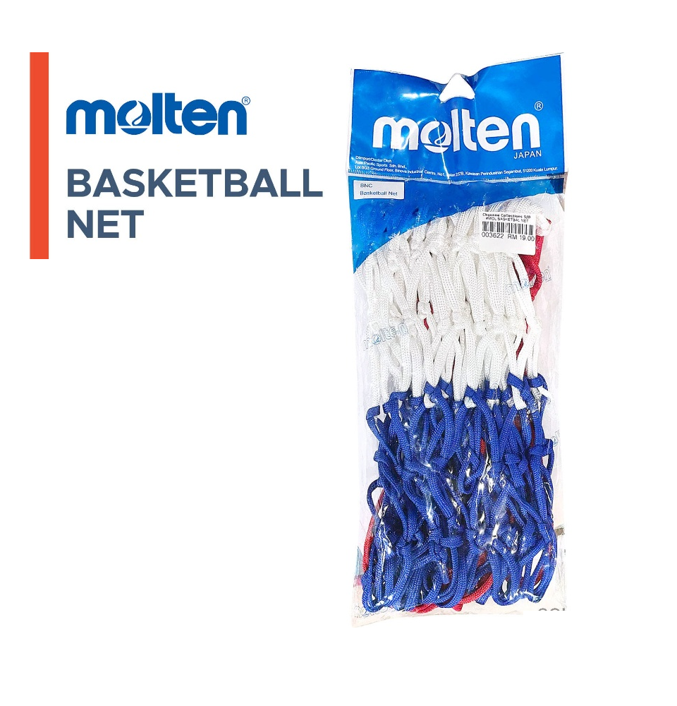 Basketball Net - Molten BNC (Tri-Color) (1 Pair)