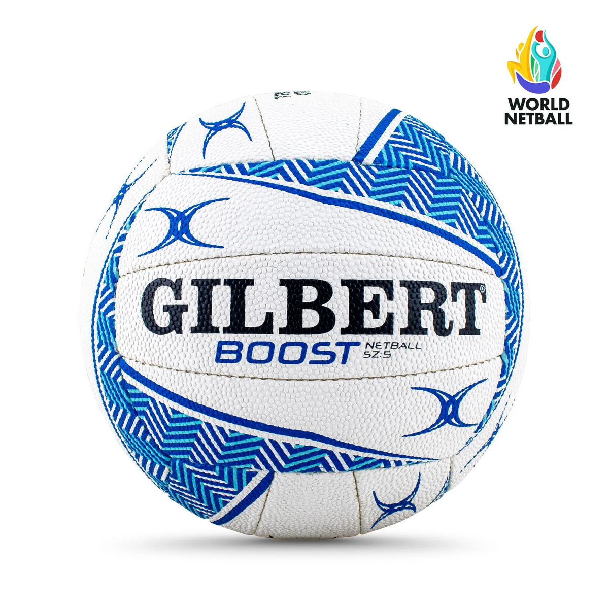 Netball Ball Size 5  - Gilbert Boost Pro KQ