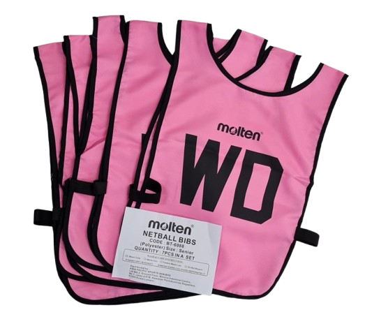 Netball Bibs Set - Molten BT6088 (1 Sided) Cotton