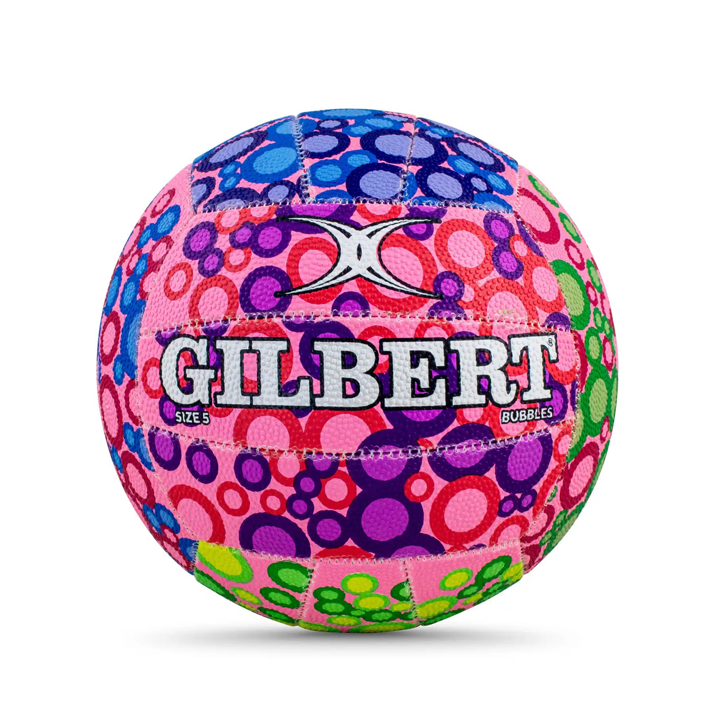 Netball Ball Size 4/5 – Gilbert Bubbles KQ