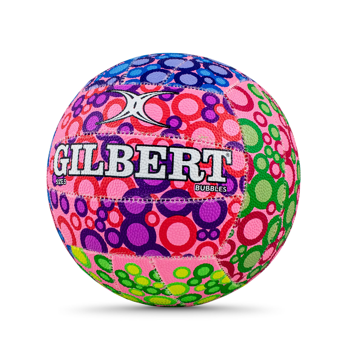 Netball Ball Size 4/5 – Gilbert Bubbles KQ
