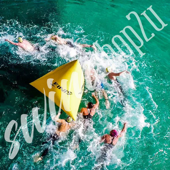 Inflatable Buoy - FINIS Triangular 2M Race Markers ZP