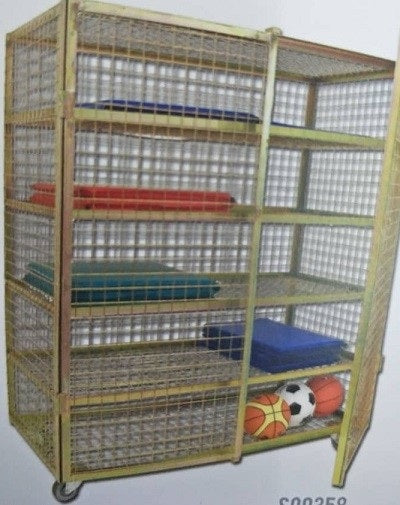 Trolley Cage +Shelf- TS8 [ 40" x 80" x 17" ]